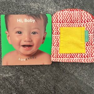 Lovevery Book and Crinkle Toy